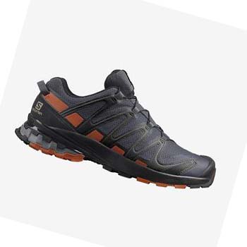 Tenis Para Trail Running Salomon XA PRO 3D V8 GORE-TEX WIDE Hombre Negros | MX 3537MQZ